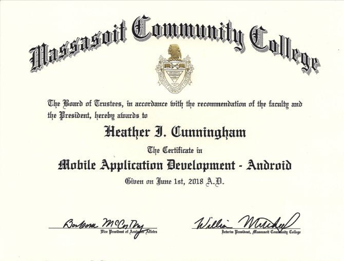 Android Development Certification